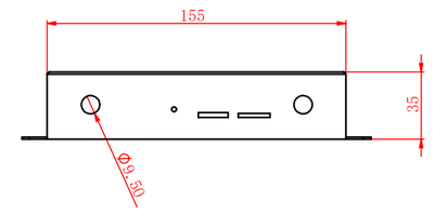 图6 EG1200x背面尺寸